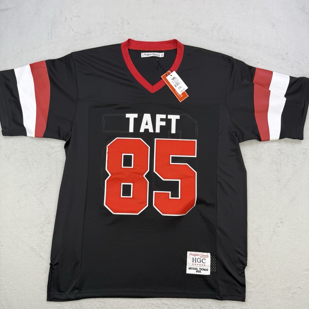 Headgear Classics Jersey Mens 2XL Michael Thomas Black Red Footballโ Streetwear